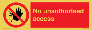 PA5590: No unauthorised access