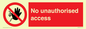 PA5590: No unauthorised access