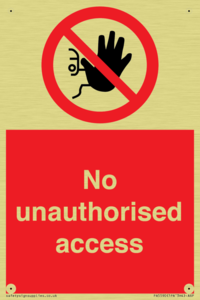 PA5590: No unauthorised access