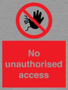 PA5590: No unauthorised access