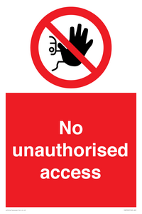 PA5590: No unauthorised access