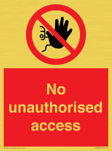 PA5590: No unauthorised access