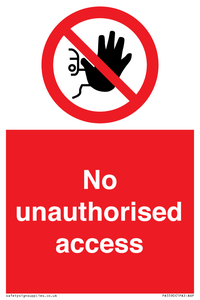 PA5590: No unauthorised access