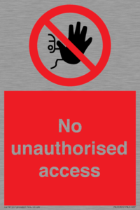 PA5590: No unauthorised access