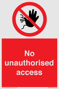 PA5590: No unauthorised access