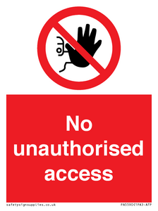 PA5590: No unauthorised access