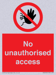 PA5590: No unauthorised access