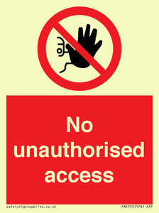 PA5590: No unauthorised access