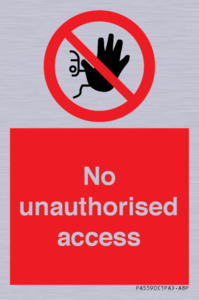 PA5590: No unauthorised access