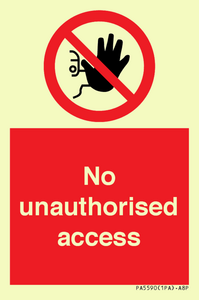 PA5590: No unauthorised access