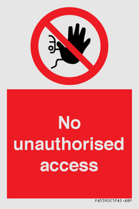 PA5590: No unauthorised access