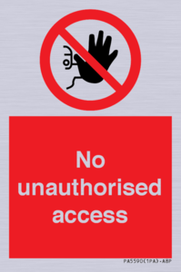 PA5590: No unauthorised access