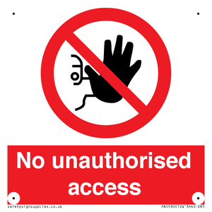 PA5590: No unauthorised access