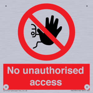 PA5590: No unauthorised access