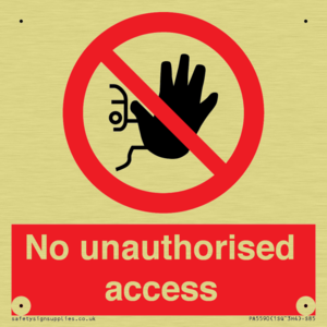 PA5590: No unauthorised access