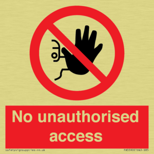 PA5590: No unauthorised access