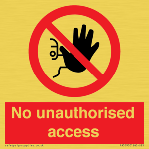 PA5590: No unauthorised access