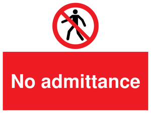 PA5663: No Admittance