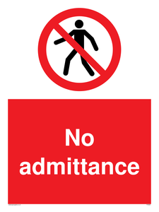 PA5663: No Admittance