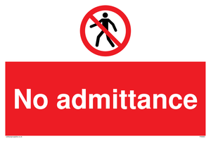 PA5663: No Admittance