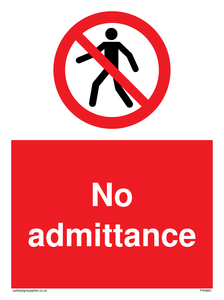 PA5663: No Admittance