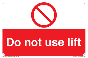 PA5785: Do not use lift
