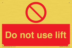 PA5785: Do not use lift