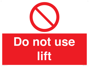 PA5785: Do not use lift