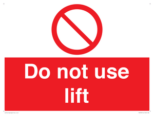 PA5785: Do not use lift
