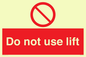 PA5785: Do not use lift