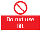 PA5785: Do not use lift