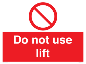 PA5785: Do not use lift
