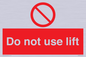 PA5785: Do not use lift