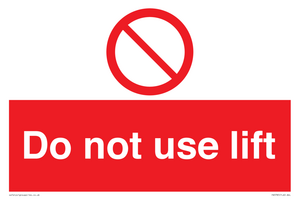 PA5785: Do not use lift