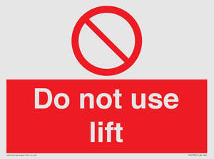 PA5785: Do not use lift