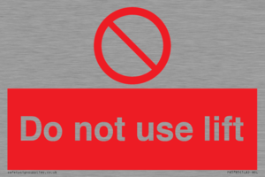 PA5785: Do not use lift