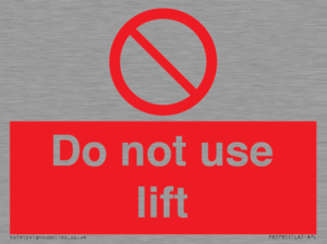 PA5785: Do not use lift