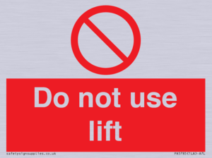 PA5785: Do not use lift