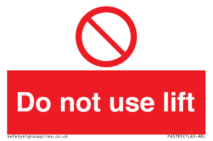 PA5785: Do not use lift