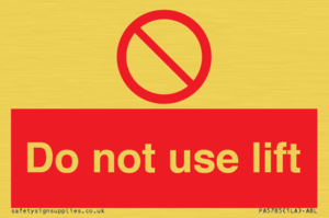 PA5785: Do not use lift