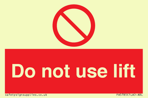 PA5785: Do not use lift