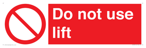 PA5785: Do not use lift