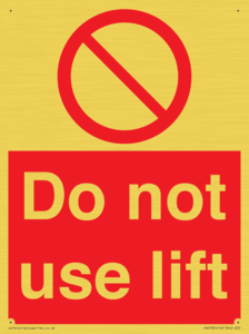 PA5785: Do not use lift