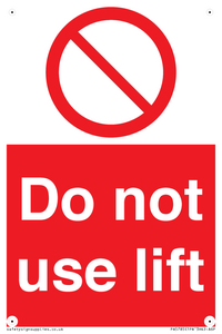 PA5785: Do not use lift