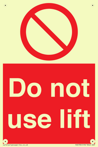 PA5785: Do not use lift