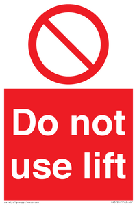 PA5785: Do not use lift