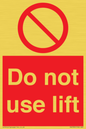 PA5785: Do not use lift
