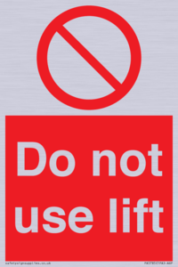 PA5785: Do not use lift