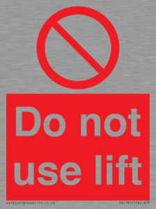 PA5785: Do not use lift