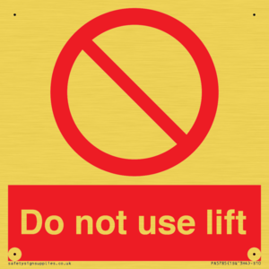 PA5785: Do not use lift